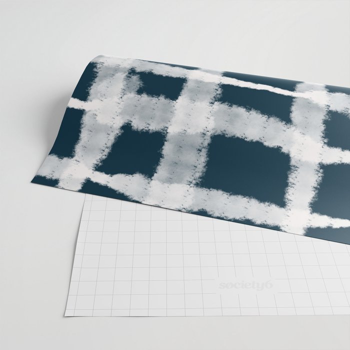 Tie Dye no. 1 in Indigo  Wrapping Paper Gallery Image 2
