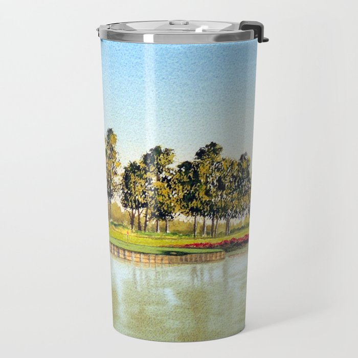 Sawgrass TPC Golf Course 17th Hole Travel Mug Gallery Image 2