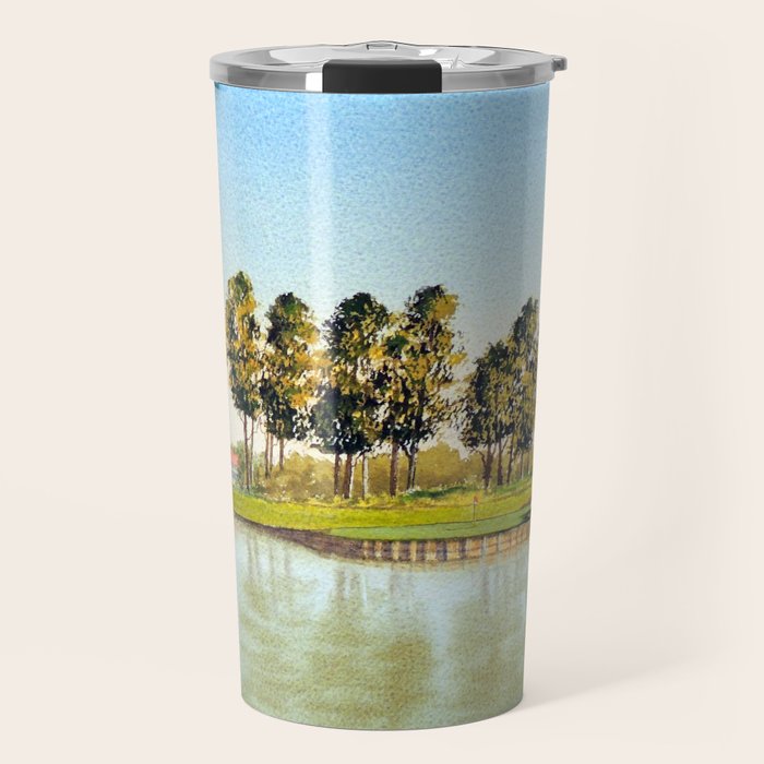 Sawgrass TPC Golf Course 17th Hole Travel Mug Gallery Image 1