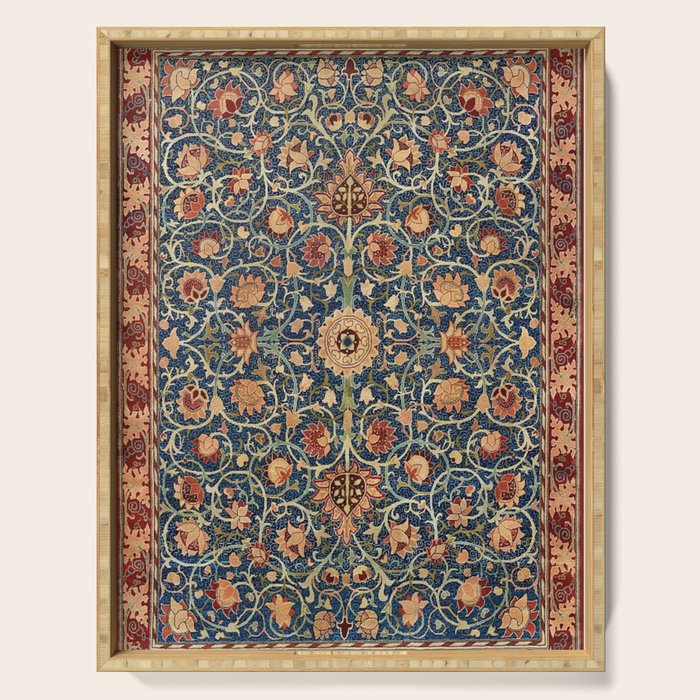 William Morris Holland Park Vintage Pattern Serving Tray Gallery Image 1
