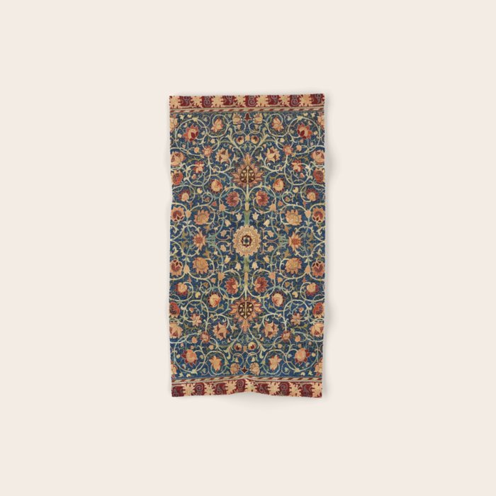William Morris Holland Park Vintage Pattern Bath Towel Gallery Image 1