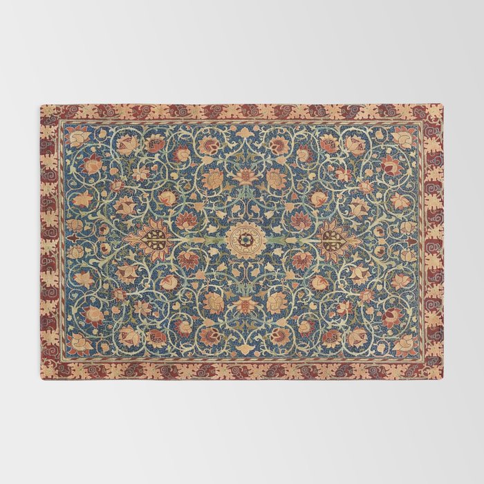 William Morris Holland Park Vintage Pattern Rug Gallery Image 2