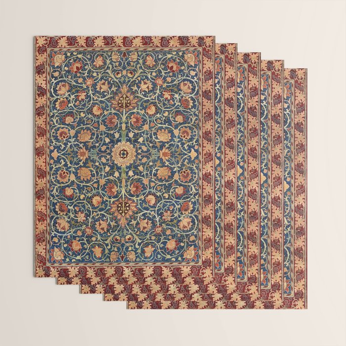 William Morris Holland Park Vintage Pattern Wrapping Paper Gallery Image 3