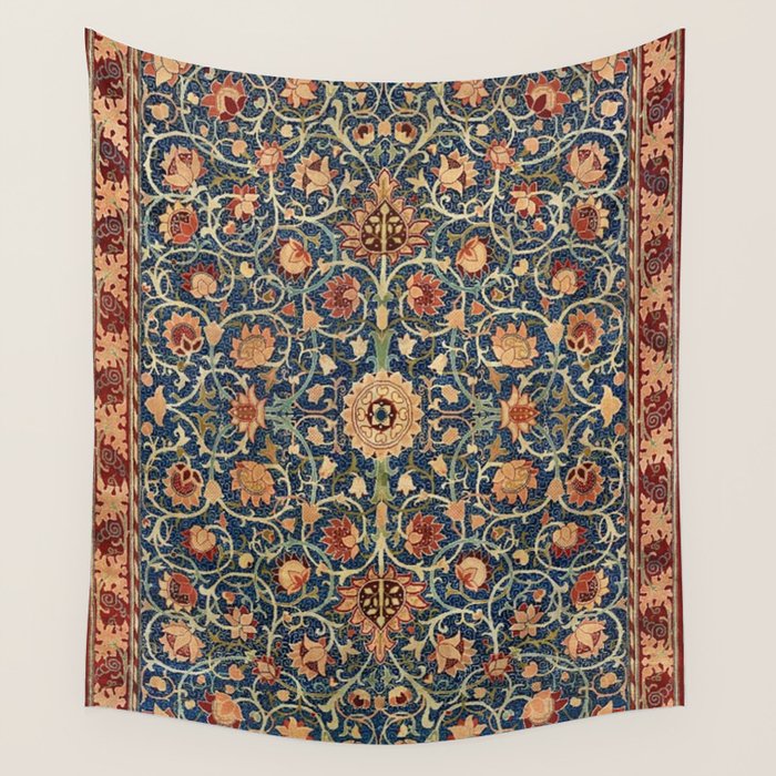 William Morris Holland Park Vintage Pattern Wall Tapestry Gallery Image 4