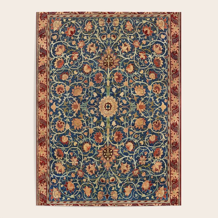 William Morris Holland Park Vintage Pattern Poster Gallery Image 1