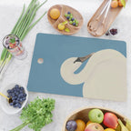 White Swan 3 Cutting Board Gallery Image 2