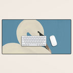 White Swan 3 Desk Mat Gallery Image 1