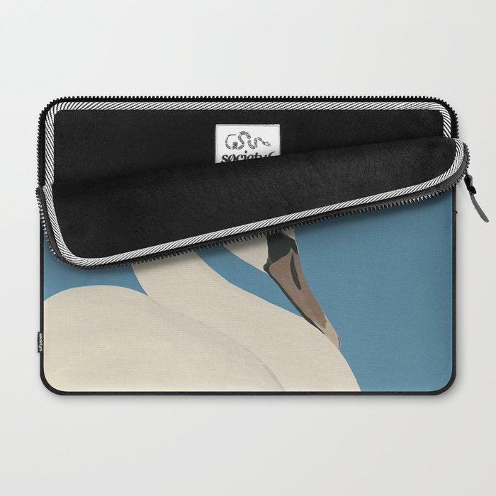 White Swan 3 Laptop Sleeve Gallery Image 2