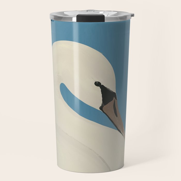White Swan 3 Travel Mug Gallery Image 1