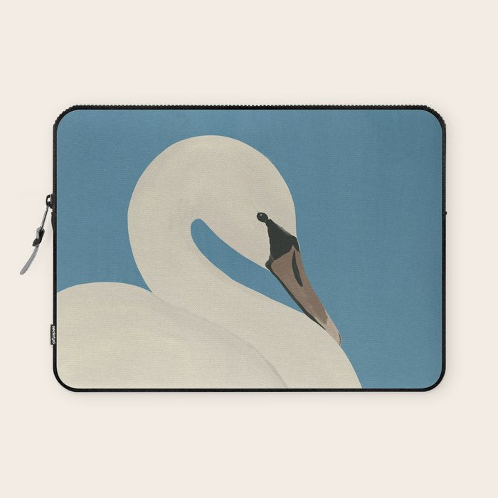 White Swan 3 Laptop Sleeve Gallery Image 1