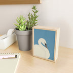 White Swan 3 Mini Art Print Gallery Image 2