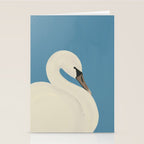 White Swan 3 Stationery Card Gallery Image 2