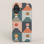 Meow Fuji 2x2 iPhone Case Gallery Image 1