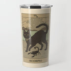 Scorpio Cat Travel Mug Gallery Image 1