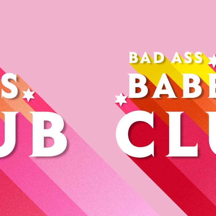 Bad Ass babes club in pink Coffee Mug Gallery Image 2