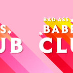 Bad Ass babes club in pink Coffee Mug Gallery Image 2