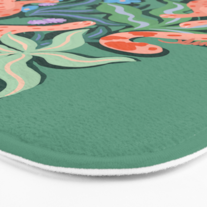 Wild Blush Cheetahs Bath Mat Gallery Image 3