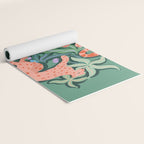 Wild Blush Cheetahs Yoga Mat Gallery Image 2