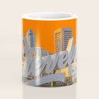 Cleveland Ohio City Skyline Home Fan OH Print Coffee Mug Gallery Image 4