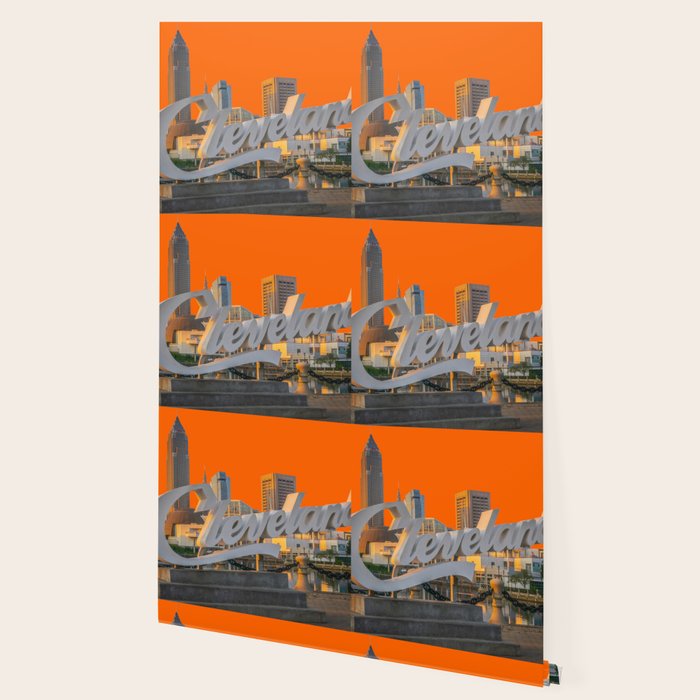Cleveland Ohio City Skyline Home Fan OH Print Wallpaper Gallery Image 2