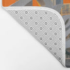 Cleveland Ohio City Skyline Home Fan OH Print Bath Mat Gallery Image 2