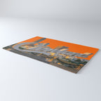 Cleveland Ohio City Skyline Home Fan OH Print Rug Gallery Image 3