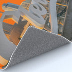 Cleveland Ohio City Skyline Home Fan OH Print Rug Gallery Image 4