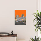 Cleveland Ohio City Skyline Home Fan OH Print Poster Gallery Image 2