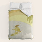 Surf Tropical daydreams by surfy birdy  Duvet Cover Gallery Image 6