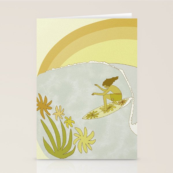 Surf Tropical daydreams by surfy birdy  Stationery Card Gallery Image 1