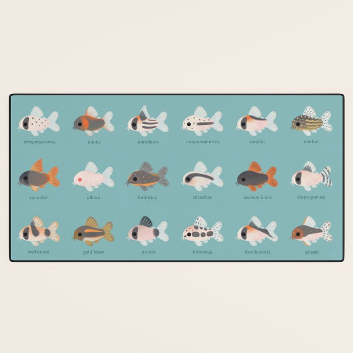 Corydoras! Desk Mat Gallery Image 3