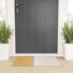 Neutral Summer Colour Block Welcome Mat Gallery Image 3