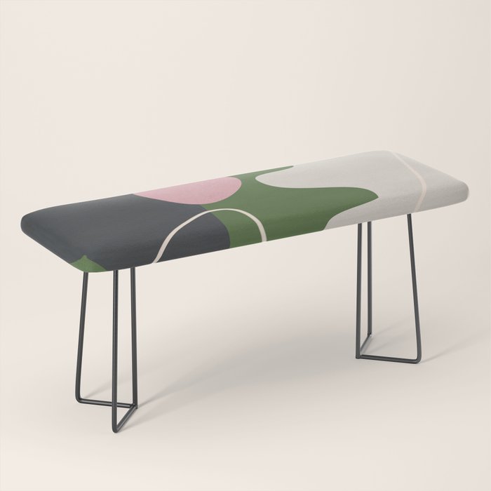 Minimal Colorful Abstract Shapes 6 Bench Gallery Image 1