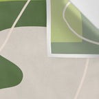 Minimal Colorful Abstract Shapes 6 Wall Tapestry Gallery Image 3