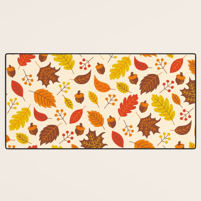 Autumn Leaves Desk Mat Gallery Image 3