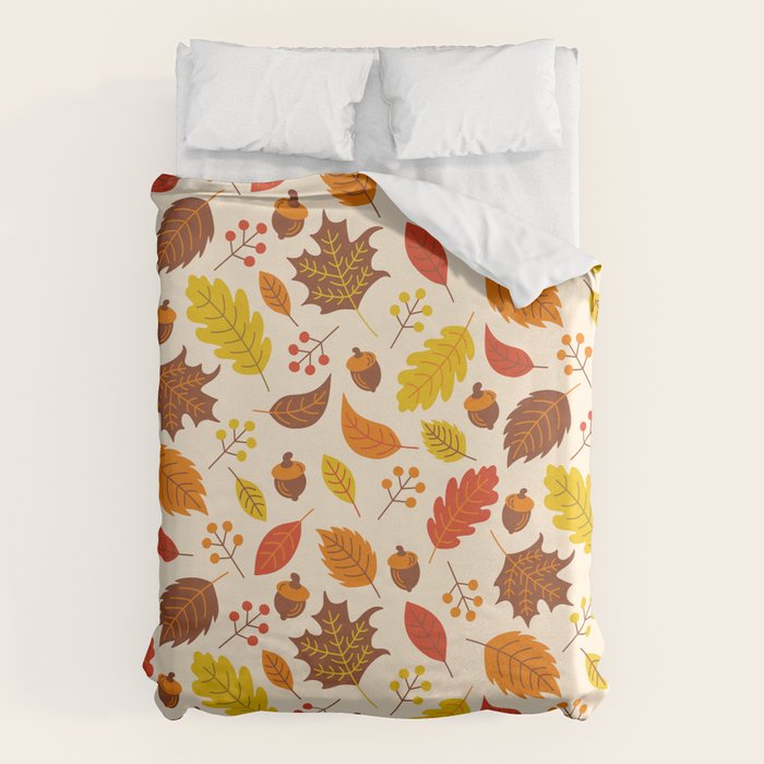 Autumn Leaves Duvet Cover Gallery Image 6