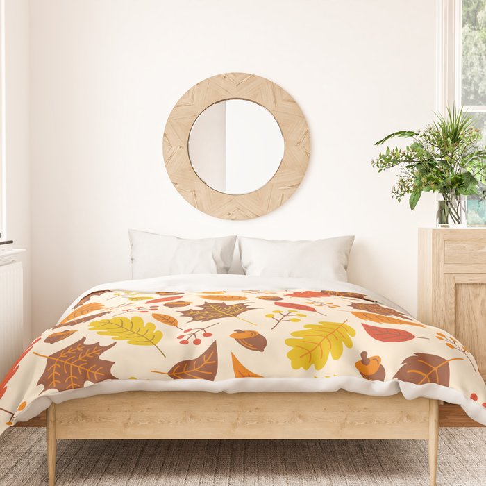Autumn Leaves Duvet Cover Gallery Image 3