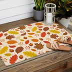 Autumn Leaves Outdoor Rug Gallery Image 2