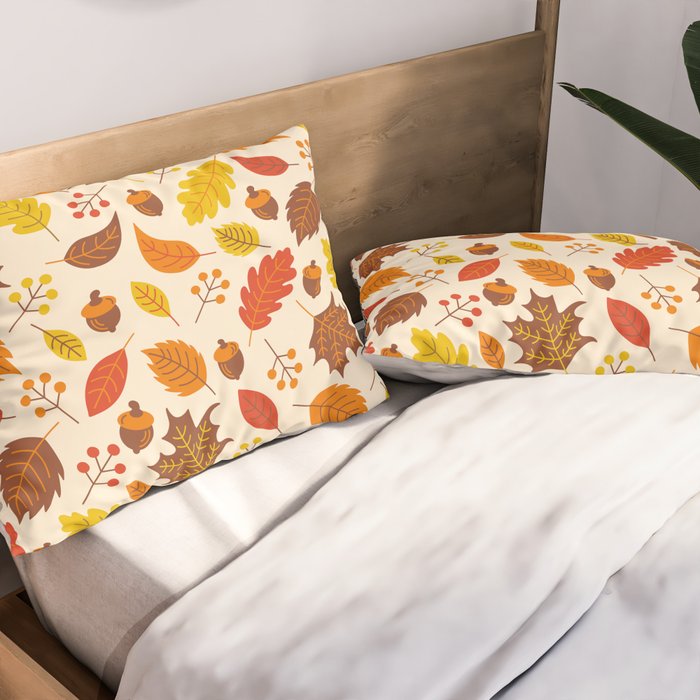 Autumn Leaves Pillow Sham Gallery Image 2