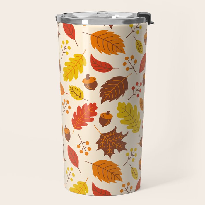 Autumn Leaves Travel Mug Gallery Image 2