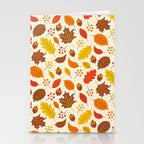 Autumn Leaves Stationery Card Gallery Image 2