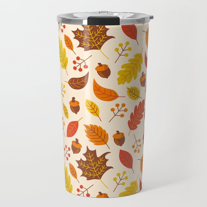 Autumn Leaves Travel Mug Gallery Image 1