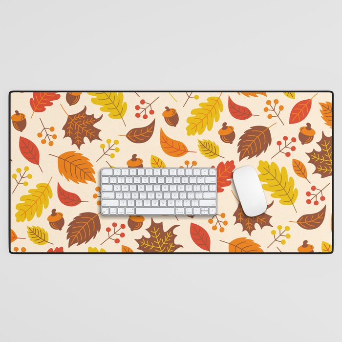 Autumn Leaves Desk Mat Gallery Image 1