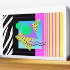 Memphis pattern 132 - 80s / 90s Retro Wall Mural Gallery Image 2