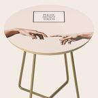The Creation of Adam by Michelangelo Side Table Gallery Image 2