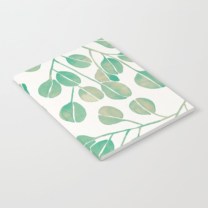 Silver Dollar Eucalyptus - Mint Palette Notebook Gallery Image 2