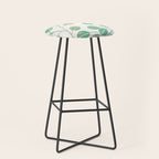 Silver Dollar Eucalyptus - Mint Palette Stool Gallery Image 1