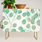 Silver Dollar Eucalyptus - Mint Palette Credenza Gallery Image 1