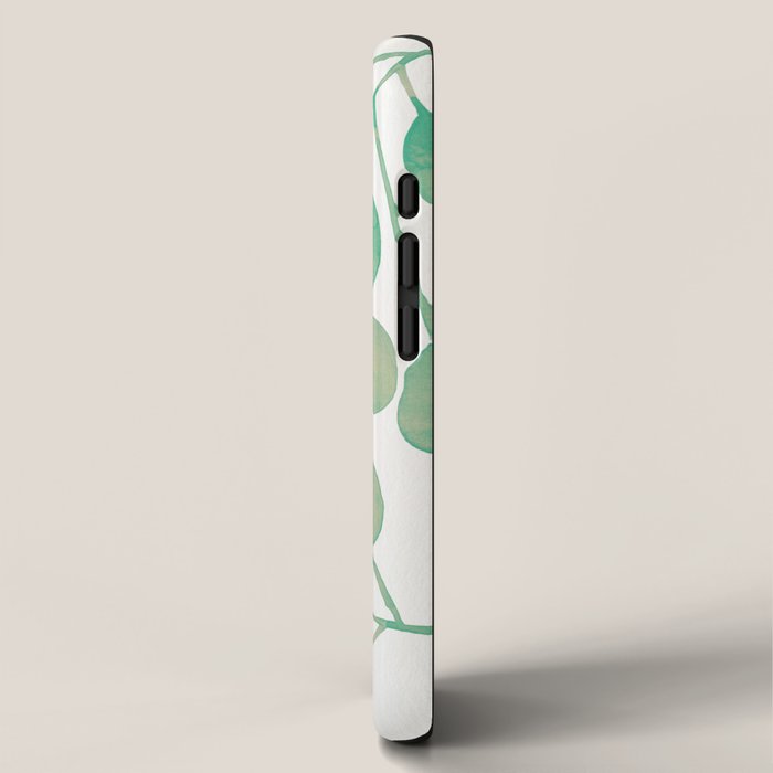 Silver Dollar Eucalyptus - Mint Palette iPhone Case Gallery Image 2