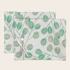 Silver Dollar Eucalyptus - Mint Palette Placemat Gallery Image 1